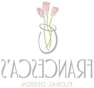 弗朗西斯卡的花卉设计标志